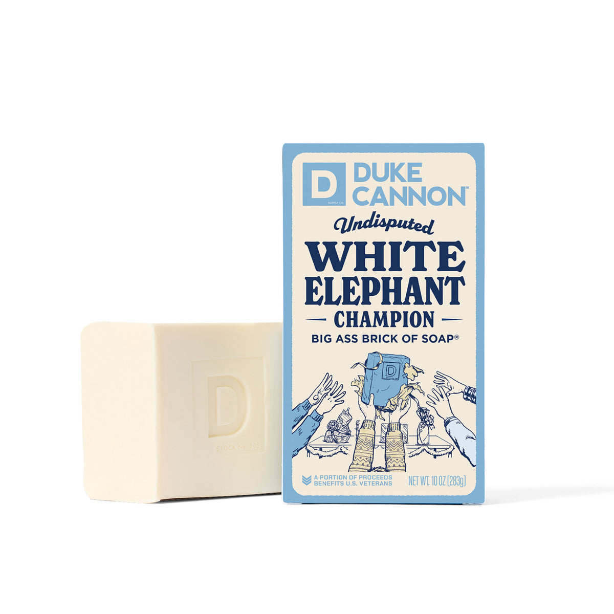 Duke Cannon Big Ass Brick of Soap - White Elephant