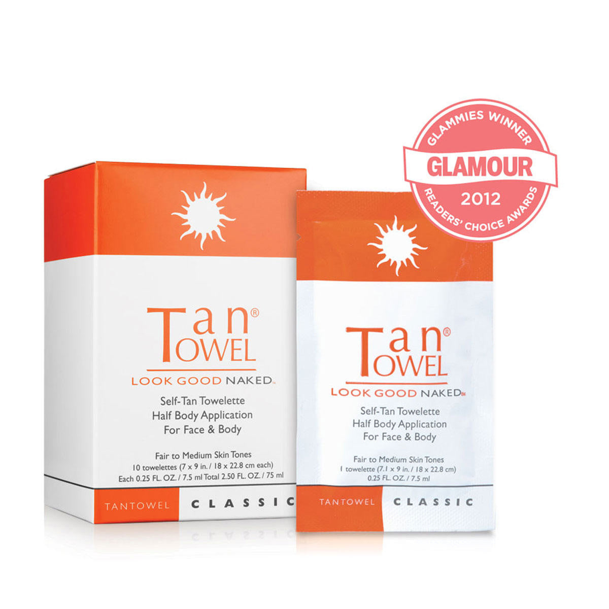 TanTowel Half Body Classic 10-Pack