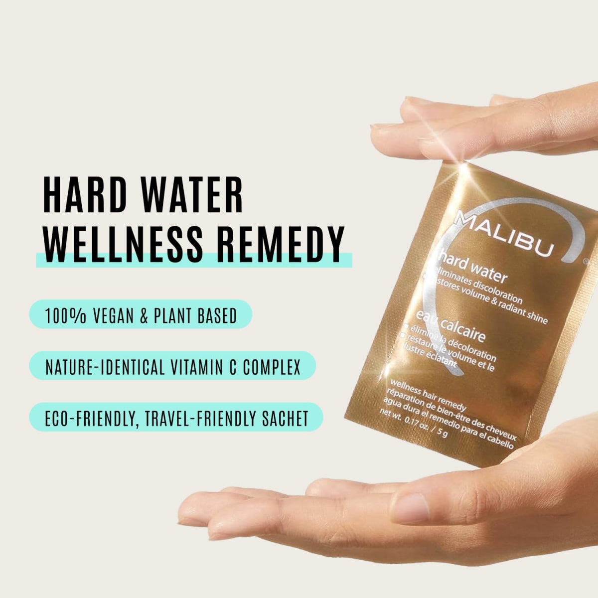 Malibu C Hard Water Weekly Demineralizer - 5 grams packet
