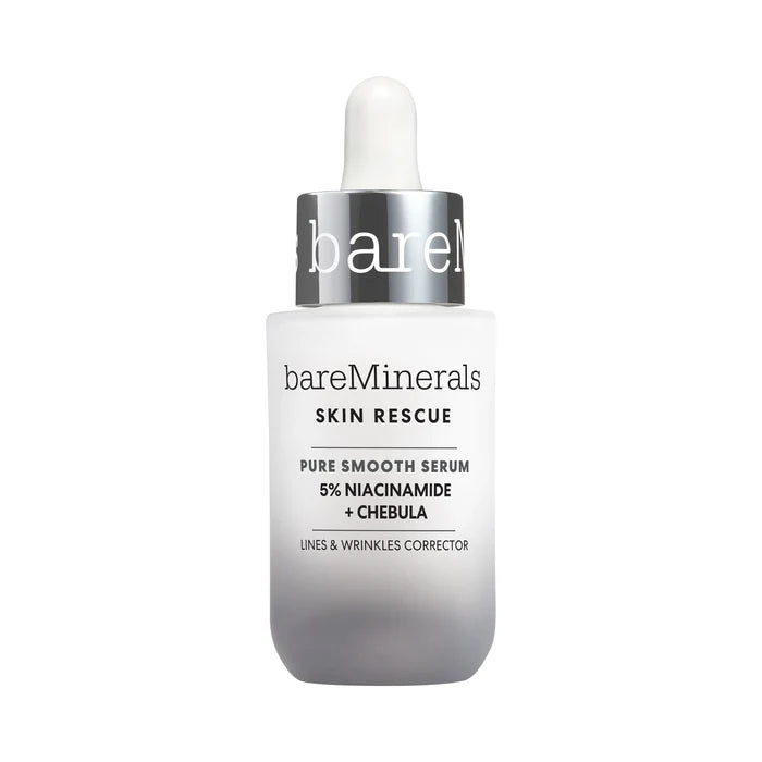 bareMinerals SKIN RESCUE Pure Smooth Serum with 5% Niacinamide and Chebula