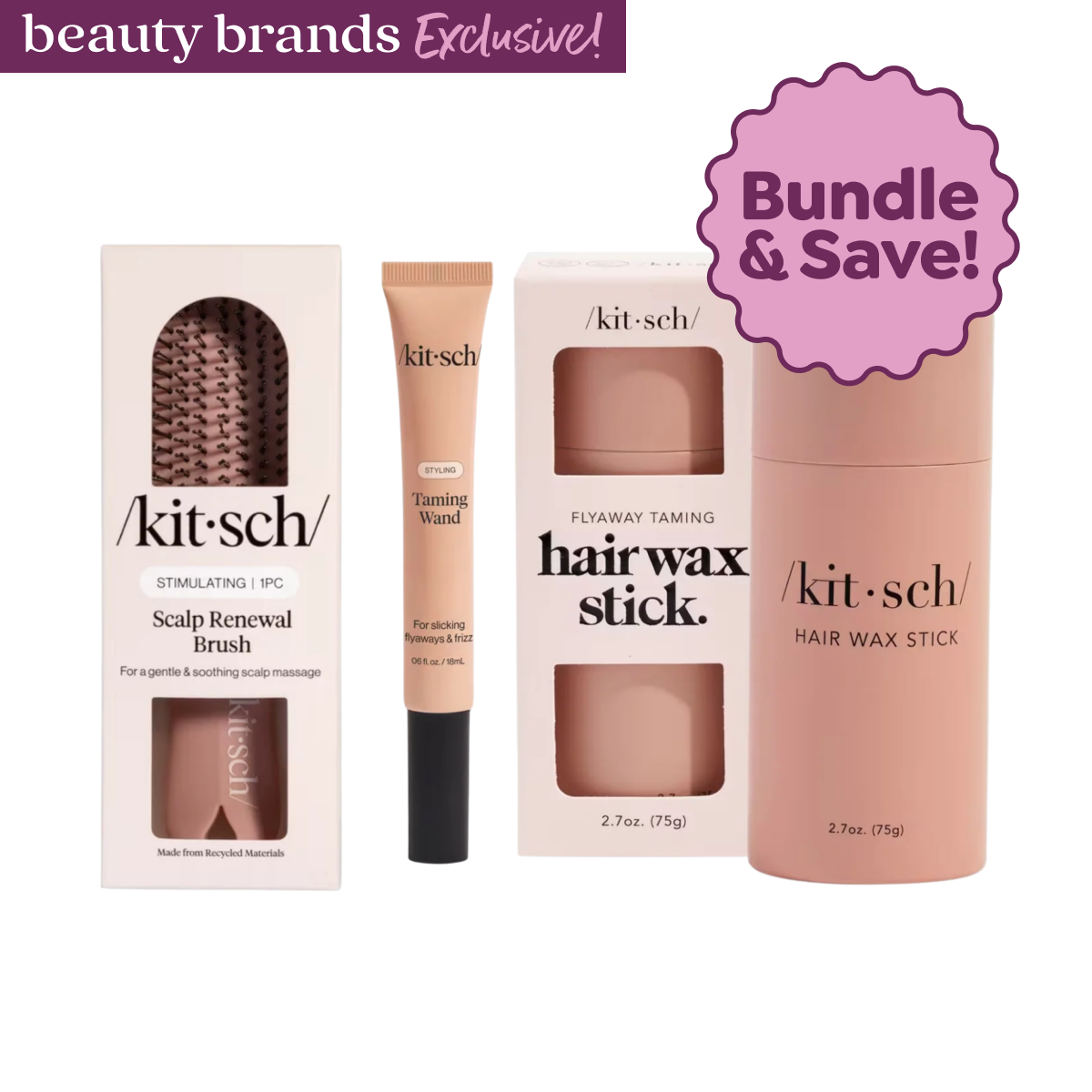 Kitsch Scalp & Styling Routine