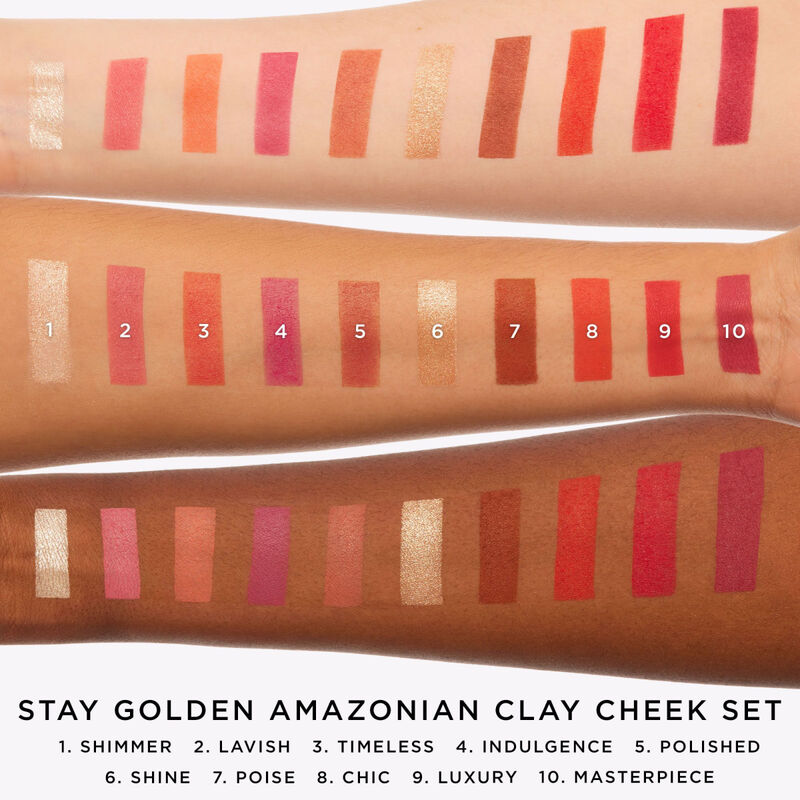 Tarte Stay Golden Amazonian Clay Cheek Set image number 3