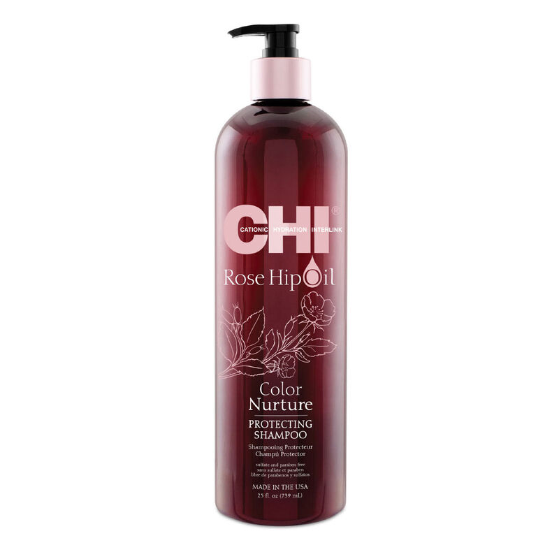 Chi Rose Hip Oil Color Nurture Protecting Shampoo image number 0