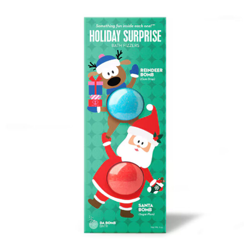 Da Bomb Bath Reindeer & Santa Bath Bomb Set image number 0