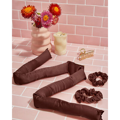 Kitsch XL Heatless Curling Set - Chocolate