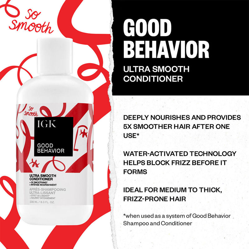 IGK Good Behavior Ultra Smooth Conditioner image number 3