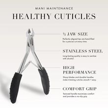 Tweezerman Wide Grip Cuticle Nipper