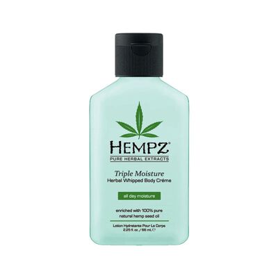 Hempz Triple Moisture Herbal Whipped Body Creme Travel Size