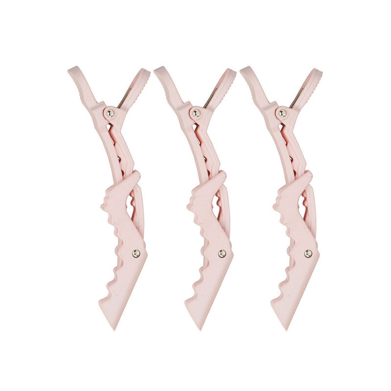 Kitsch No Slip Crocodile Clip 3pc - Blush image number 1